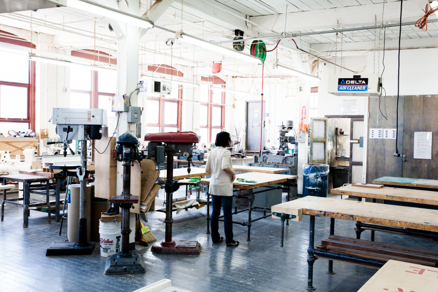 Tour four design school workshops with core77 core77 Interior design workshops