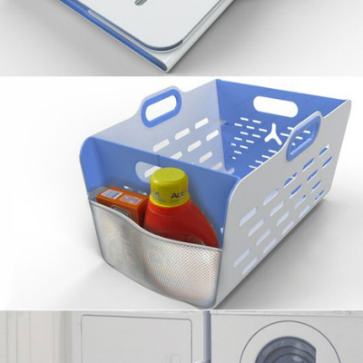 Inventions to catch bottom of the basket items