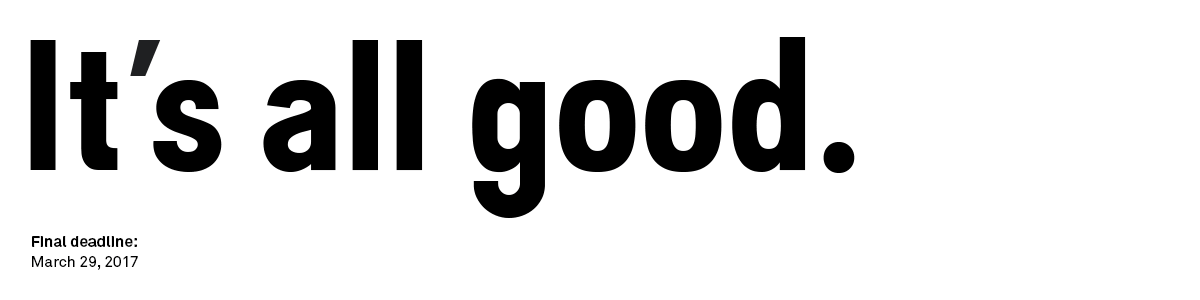 2017 Core77 Design Awards Final Deadline March 29th