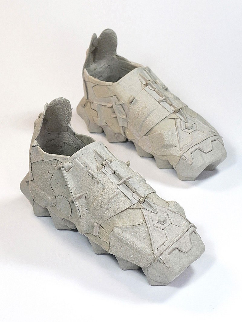 Reader Submitted: Egg Box Sneakers – exploring creativity through waste material