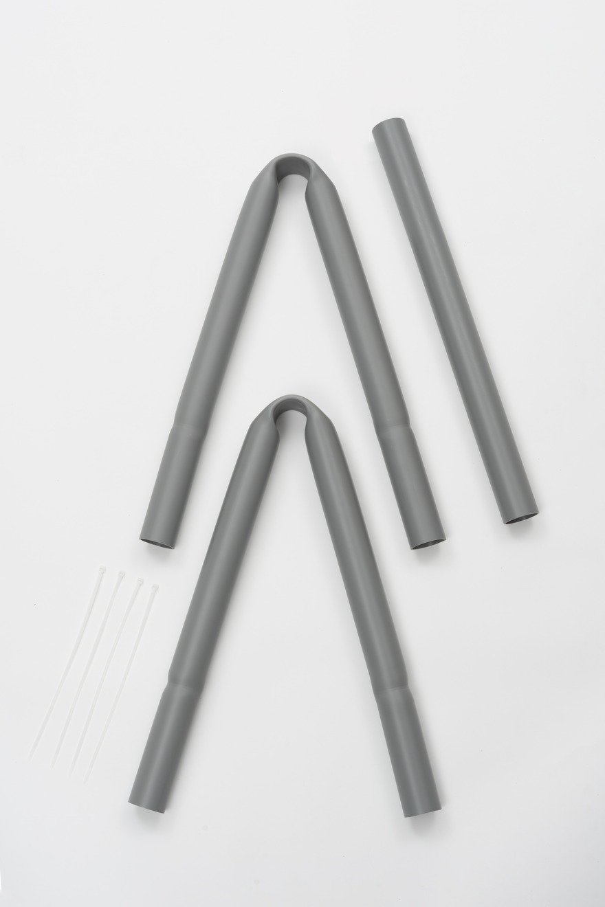 Industrial Design Student Work: Emergency Housing from Simple PVC Pipes