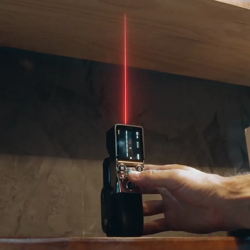 A Digital Tape Measure with an Interesting UI Choice