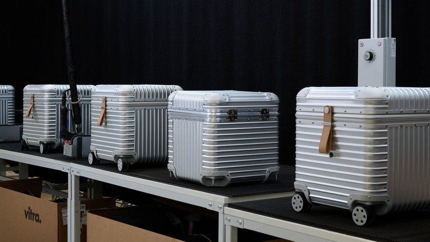 Rimowa and Vitra's Luggage-like Aluminum Stool - Core77