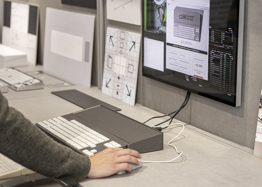 Caligra c100 Developer Terminal - by Pentagram / Core77 Design Awards