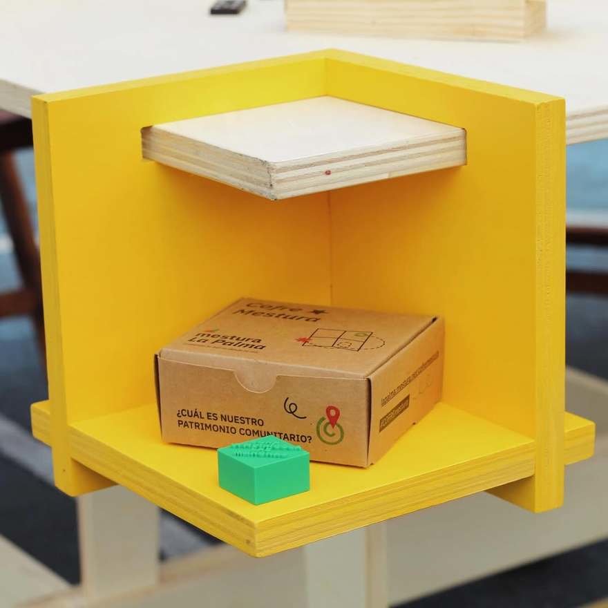 Objects Table Box Furniture Add-Ons: OFIC's Table-Hanging Storage Objects - Core77