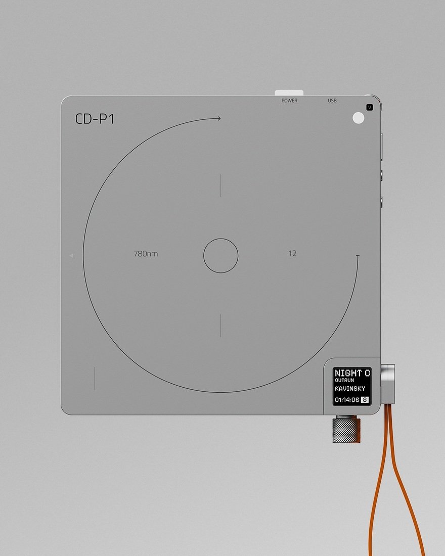 A Concept CD Player Designed with Teenage Engineering in Mind - Core77