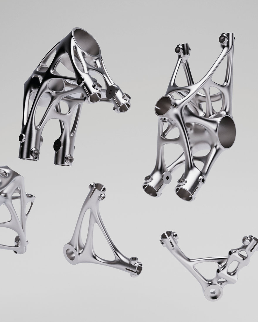 Industrial Design Student Work: A Collapsible Touring Bicycle with 3D ...