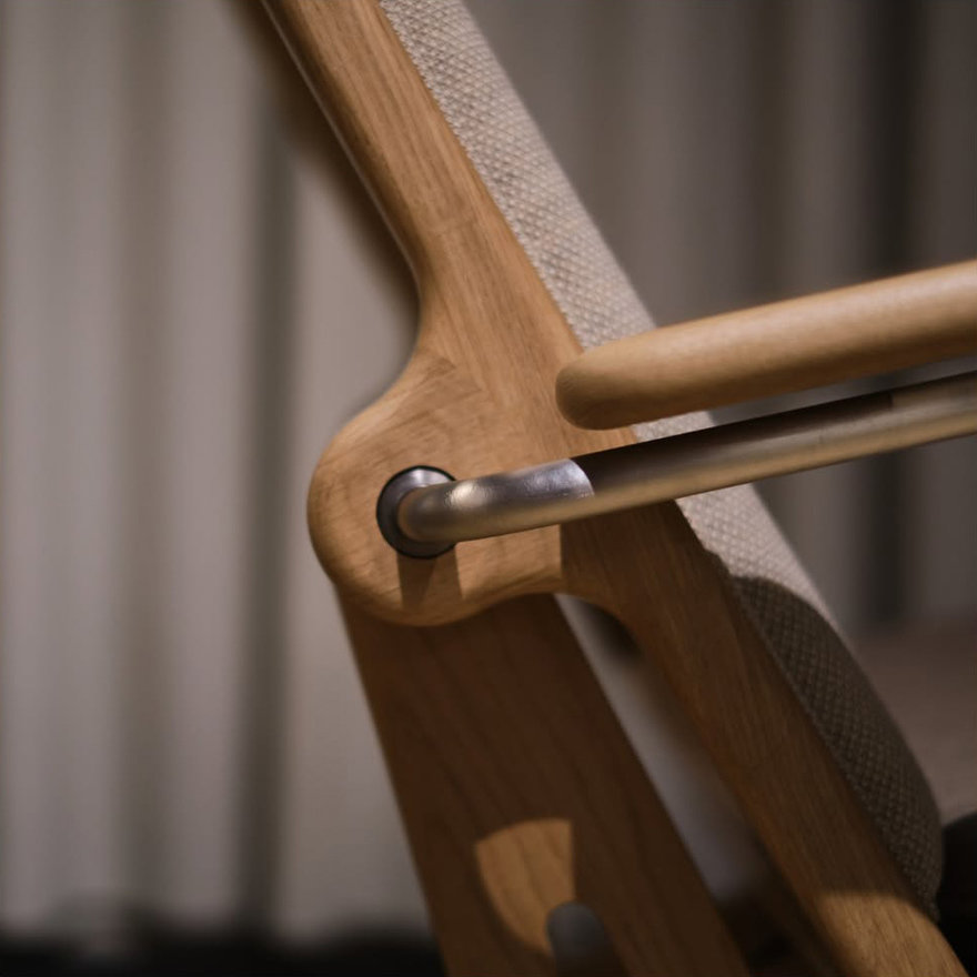 Anker Bak and Takumi Kohgei's Gorgeous Gaze Highback Chair - Core77