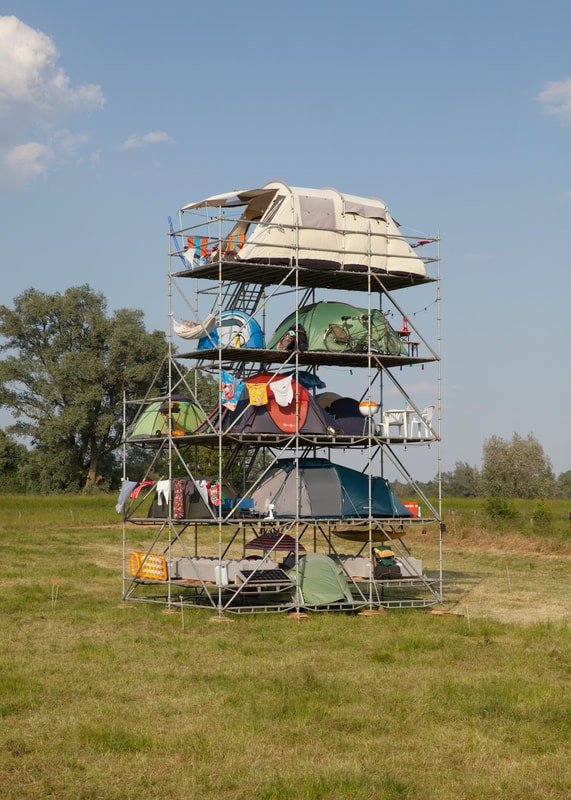 Willem de Haan's Highrise Campsite - Core77