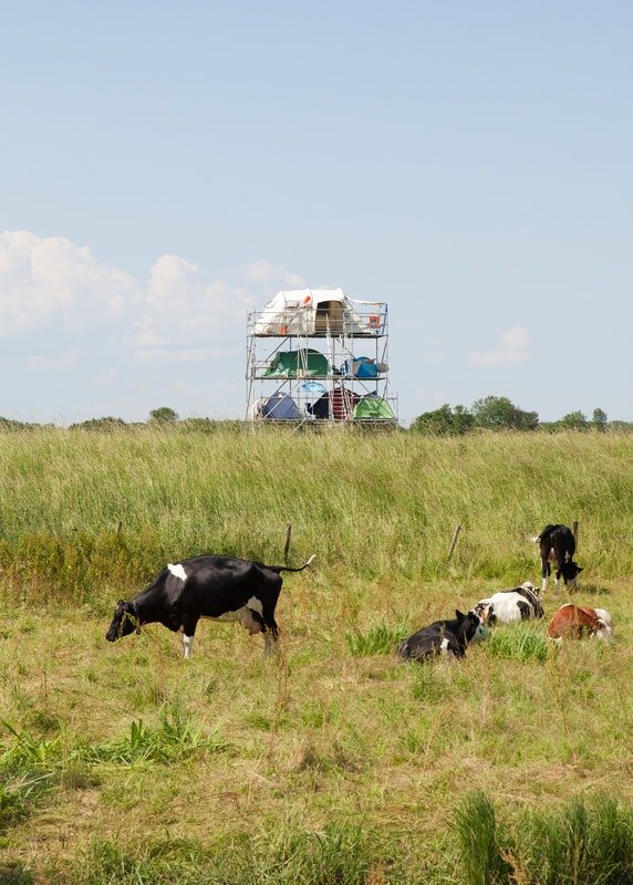Willem de Haan's Highrise Campsite - Core77
