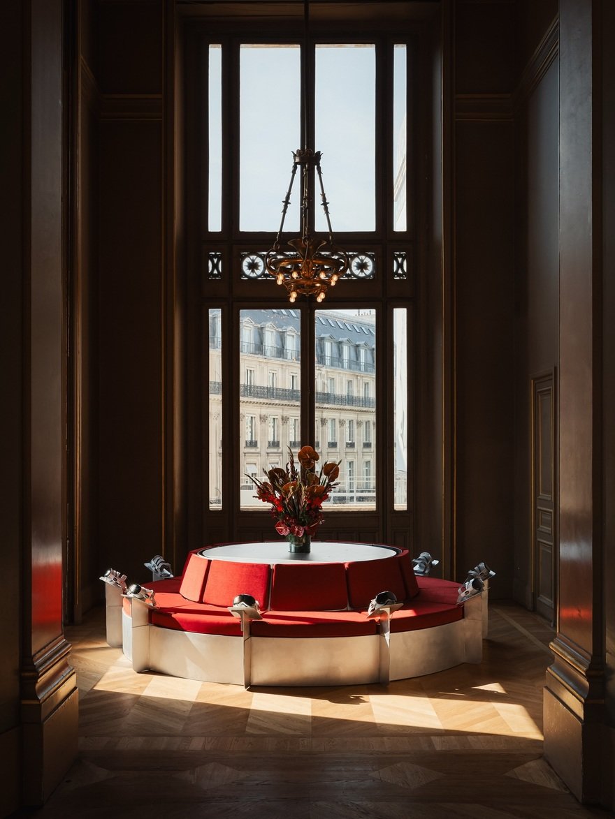 An Apple Vision Pro Seating Station at a Parisian Opera House - Core77