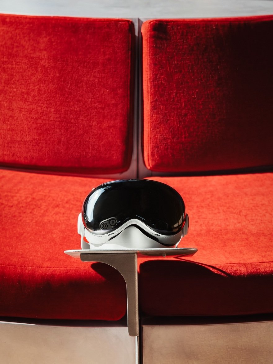 An Apple Vision Pro Seating Station at a Parisian Opera House - Core77