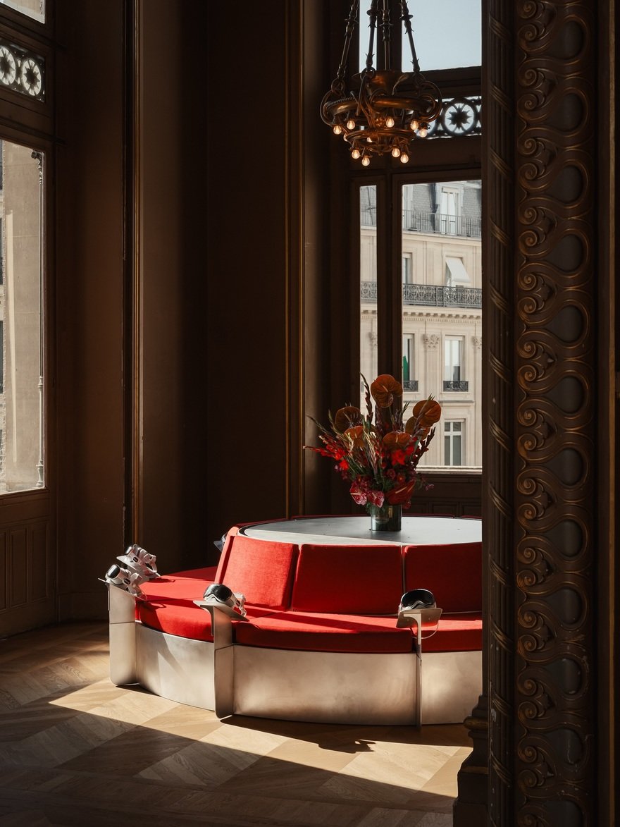 An Apple Vision Pro Seating Station at a Parisian Opera House - Core77