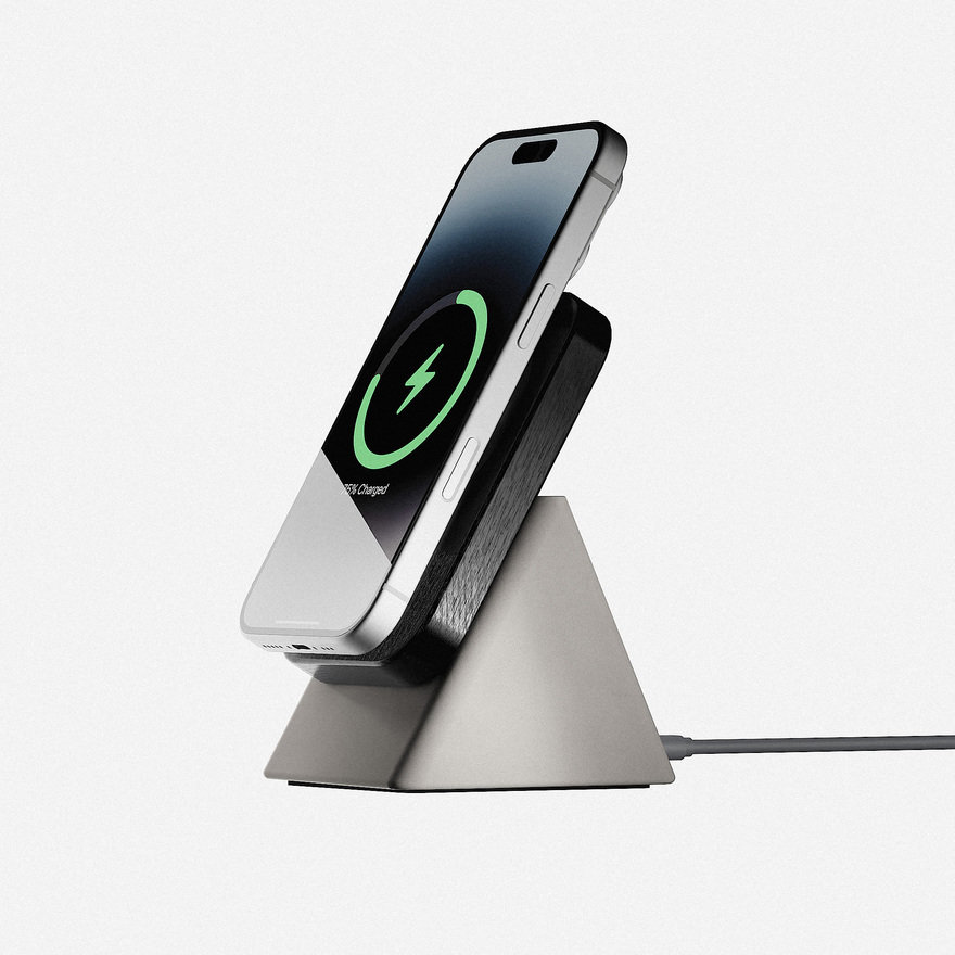Modhaus' Wireless Phone Charger with a Concrete Base - Core77