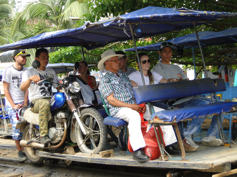 Improvised Transport on Abandoned Infrastructure: Colombia's Ingenious Motorcycle-Railroad Adapters - Core77