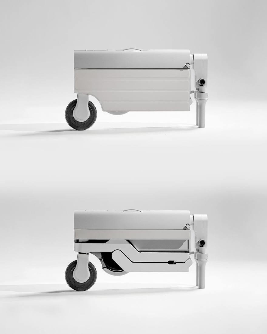 Second White's Sleek Folding Electric Scooter - Core77