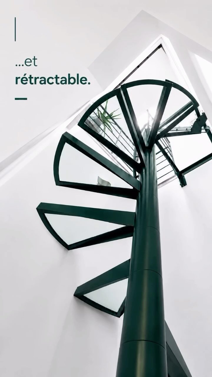A Space-Saving Retractable Spiral Staircase - Core77