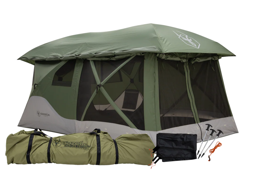 Gazelle's Quick-Assemble Hub Tents - Core77