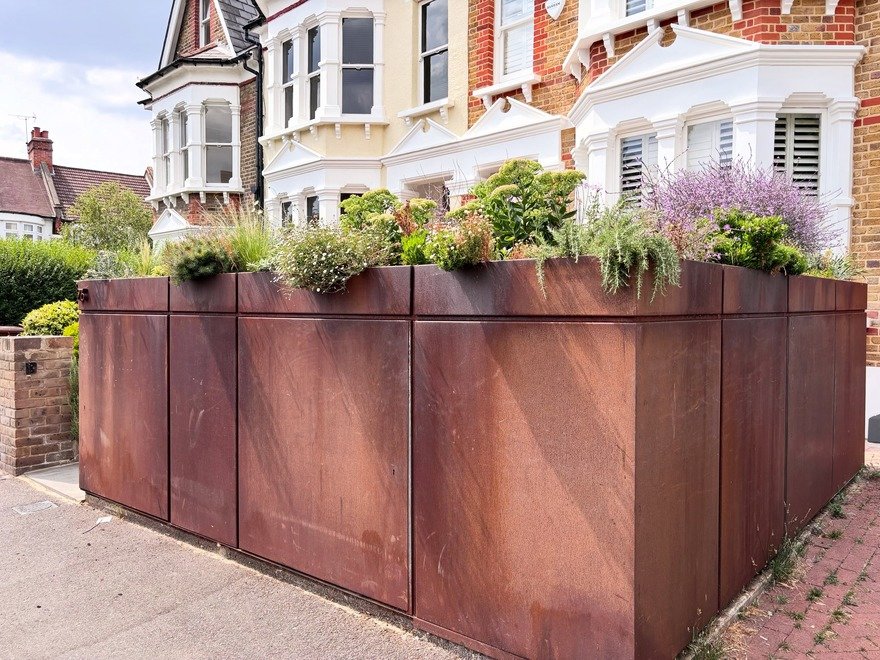 BikeBox: Bike-Storing Garden Planters - Core77