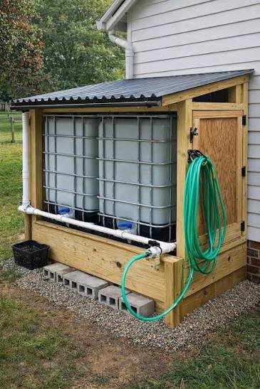 The Rainwater Wall: A Space-Saving Water Harvesting Tank  - Core77