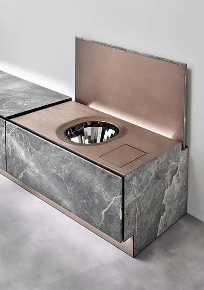 Cea Design's Incredibly Modernist Hideaway Toilet  - Core77