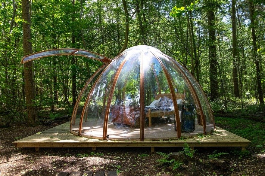 Unidome's Transparent Igloos  - Core77