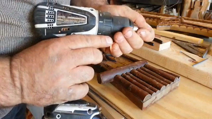 Woodworking Tip How To Drill Pilot Holes Without A Drill Bit Core77