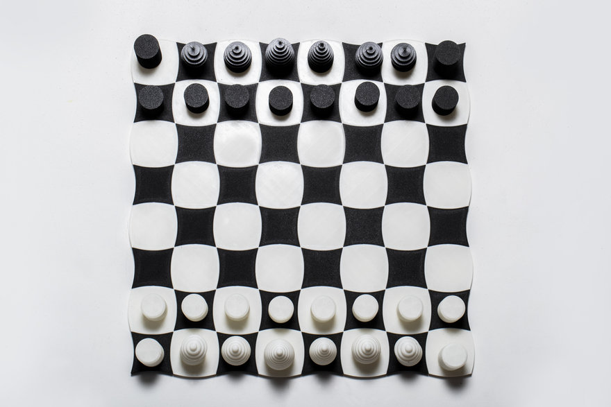 CHESS Forest-Green-Alligator-Chess-