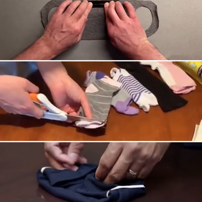 The Three Simplest No-Sew "How to Make a Face Mask" Methods, With the Shortest Videos - Core77