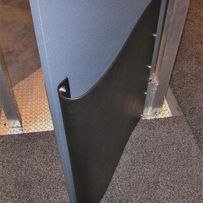 Four Low-Tech Design Approaches to Sealed Doorways That Forklifts Can Drive Through Without Causing Damage - Core77