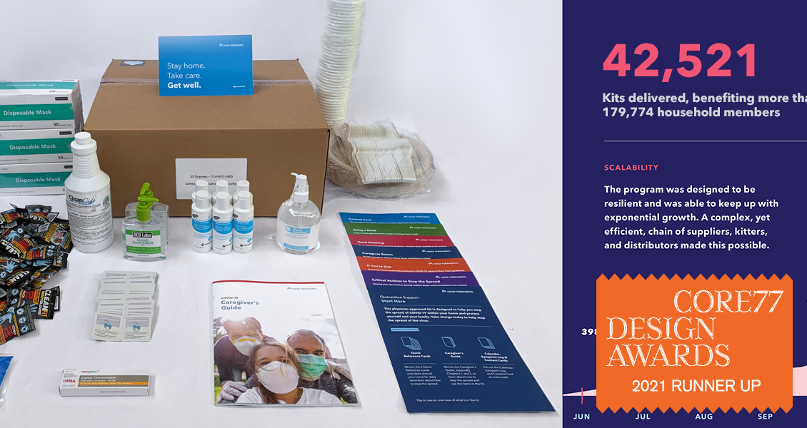 Kaiser Permanente Household Care Kits by Kaiser Permanente / Core77