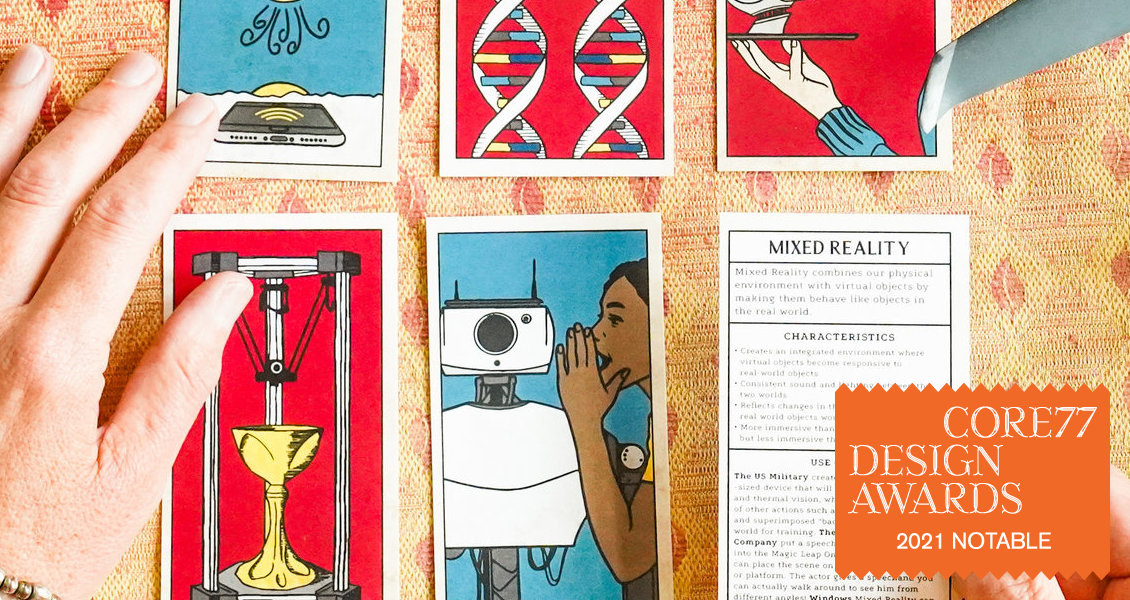 Our Lady of Technology Tarot Cards by People Rocket / Core77 Design