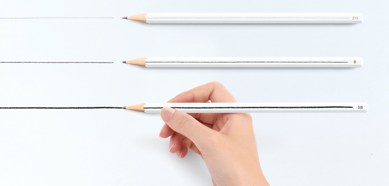 Pencils That Visually Indicate Their Line Weight Core77