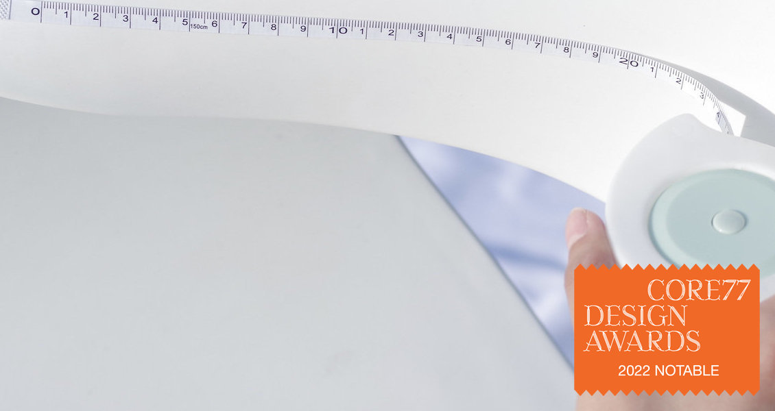 One hand-measuring ruler - by WuFan / Core77 Design Awards