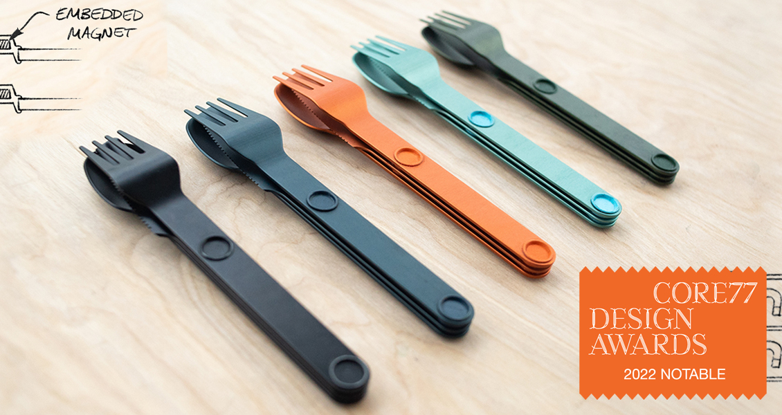 Magware Magnetic Flatware - by Full Windsor / Core77 Design Awards