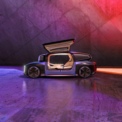 Modula Intewiror Comncept Volkswagen's GEN.TRAVEL Concept Vehicle, with Modular Interior - Core77