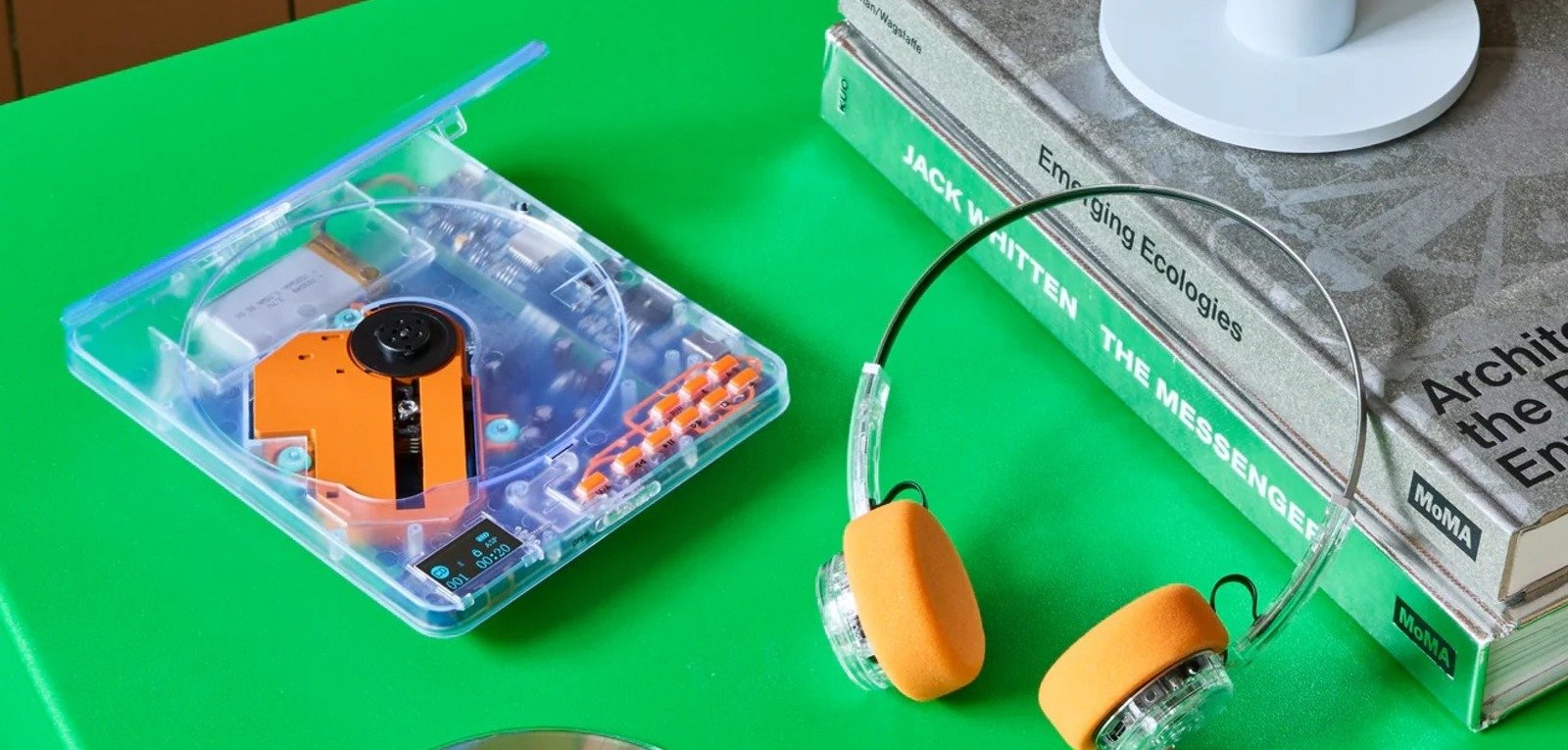 A Gen-Z-Targeting Transparent Bluetooth CD Player - Core77
