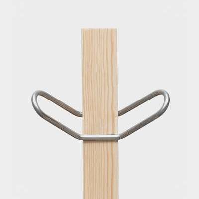 A Vertical Coat Rack with a Nifty Assembly Method