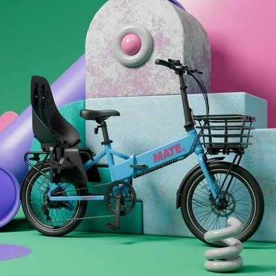 An E-Bike Designed Specifically for Families Hauling Kids