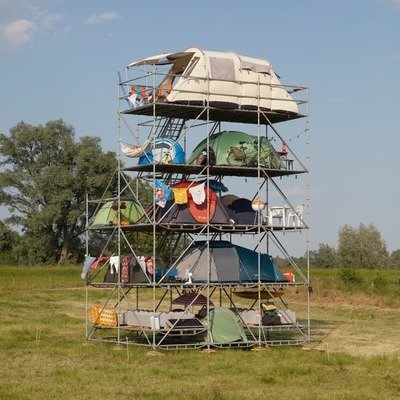 Willem de Haan's Highrise Campsite - Core77