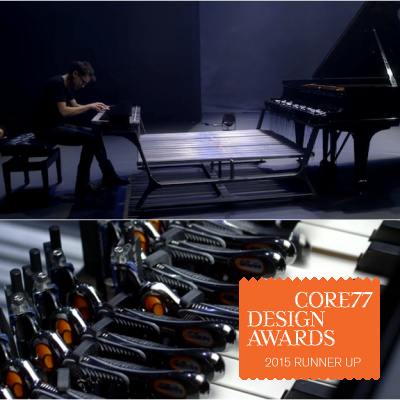 Core77 Razer Gillette Razor Piano - by RND STudios / Core77 Design Awards
