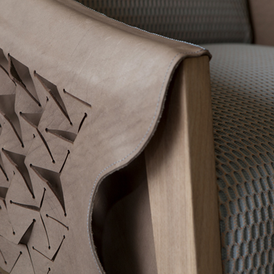 Flatpacked Multi-Tier Shelves Resist Sliding with the Help of Leather ...