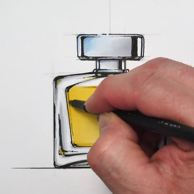 Analog Product Rendering When Do You Render in Analog vs. Digital? A Demo of the Difference - Core77