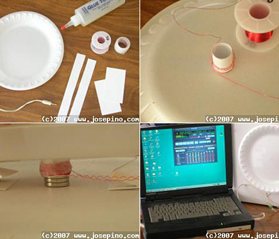Styraphonw Hi Using Make a hi-fi speaker with a styrofoam plate! - Core77
