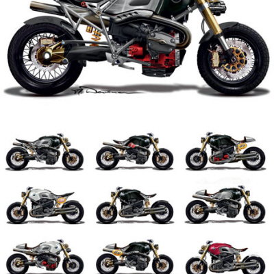 Lobe Riders BMW Lo-Rider Renderings - Core77