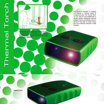 Greener Gadgets TOP 50 Highlight: Thermal Torch wall scanner - Core77
