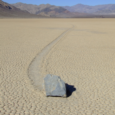 Scientist Figures Out How Those Big-Ass 'Sailing Stones' Move Themselves Across Death Valley