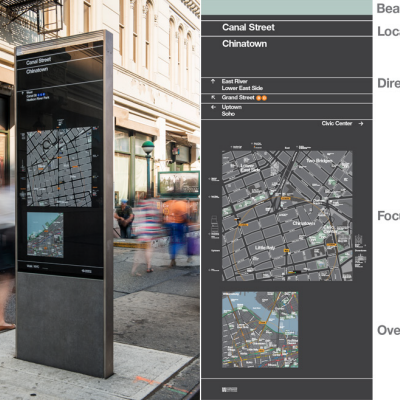 Wayfinding Signage Graphics　グラフィックデザイン WalkNYC: Michael Bierut and Eoin Billings Offer a Closer