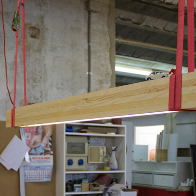 From Trash Pile to Fully Functional: the Rough Lamp from Compeixalaigua Design Studio is Anything But