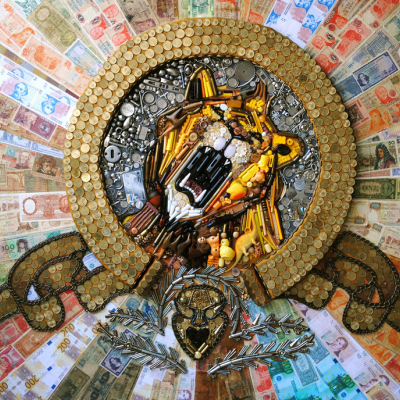 Elisa Insua's Assemblage Mosaics Turn Everyday Junk Into Giant Games of 'I Spy'